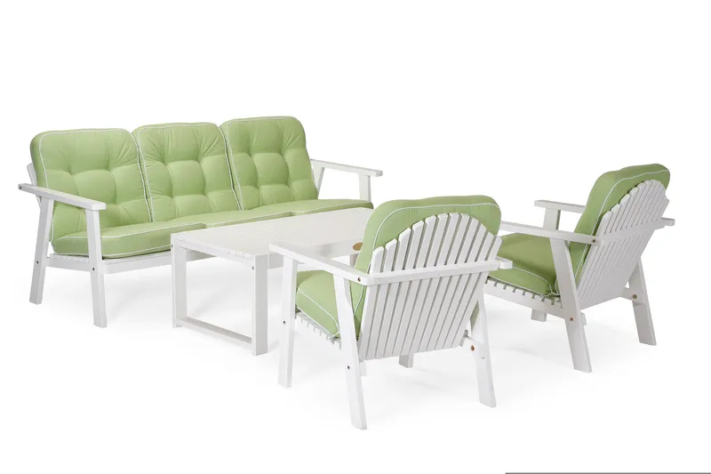 Hillerstorp Gotland Bord 60x120 cm - Hvit - Hagemøbler & utemiljø - Hagebord - Spisebord ute