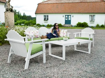Hillerstorp Gotland Bord 60x120 cm - Hvit - Hagemøbler & utemiljø - Hagebord - Spisebord ute