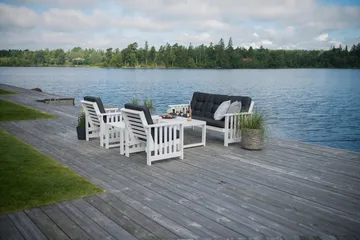 Hillerstorp Gotland Bord 60x120 cm - Hvit - Hagemøbler & utemiljø - Hagebord - Spisebord ute