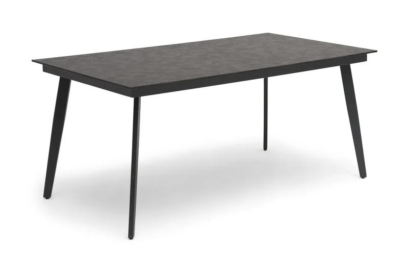Hillerstorp Hunneslätt utebord 90x150 cm, Svart|grå