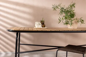 Holmbeck Spisebord 200 cm - Brun - Hagemøbler & utemiljø - Hagebord - Spisebord ute