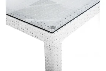 Italy Hagebord 220 cm - Hvit - Hagemøbler & utemiljø - Hagebord - Spisebord ute