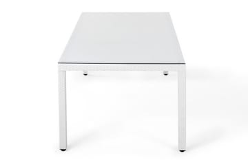 Italy Hagebord 220 cm - Hvit - Hagemøbler & utemiljø - Hagebord - Spisebord ute