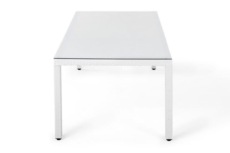 Italy Hagebord 220 cm - Hvit - Hagemøbler & utemiljø - Hagebord - Spisebord ute