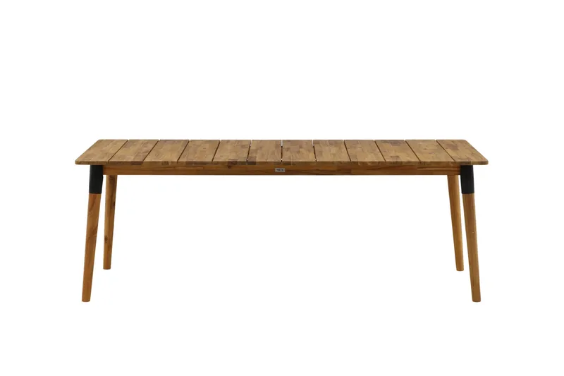 Julian Spisebord 210 cm - Svart/Brun - Hagemøbler & utemiljø - Hagebord - Spisebord ute