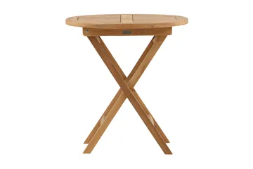 Kenya Cafébord Rund Ø70 cm - Beige - Hagemøbler & utemiljø - Hagebord - Spisebord ute