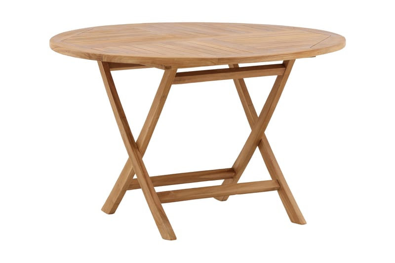 Kenya Spisebord Rundt Ø120 cm - Beige - Hagemøbler & utemiljø - Hagebord - Spisebord ute