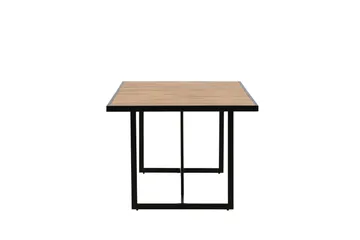 Khung Spisebord 200 cm - Svart/Brun - Hagemøbler & utemiljø - Hagebord - Spisebord ute