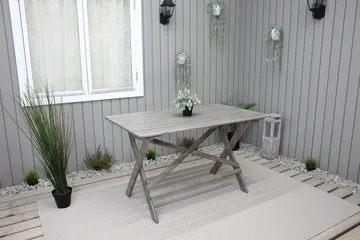 Larios Spisebord 126 cm - Grå - Hagemøbler & utemiljø - Hagebord - Spisebord ute