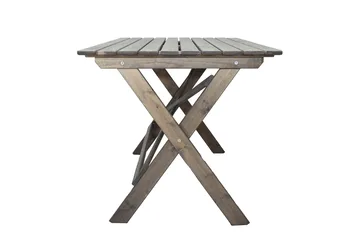 Larios Spisebord 126 cm - Grå - Hagemøbler & utemiljø - Hagebord - Spisebord ute