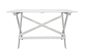 Larios Spisebord 126 cm - Hvit - Hagemøbler & utemiljø - Hagebord - Spisebord ute