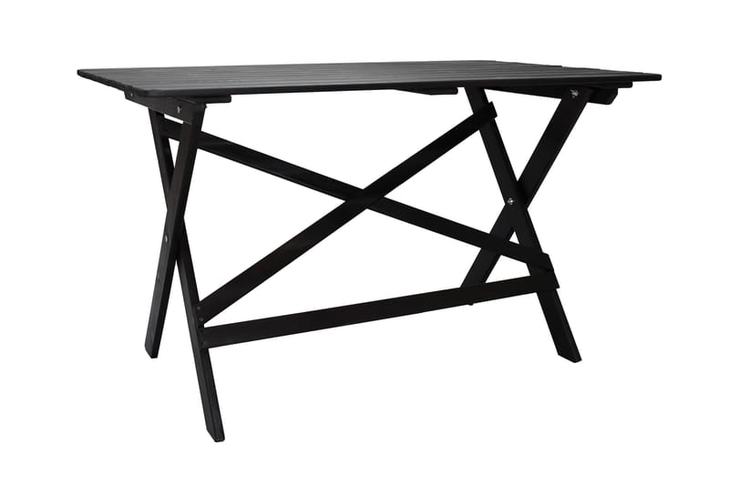 Larios Spisebord 126 cm - Svart - Hagemøbler & utemiljø - Hagebord - Spisebord ute