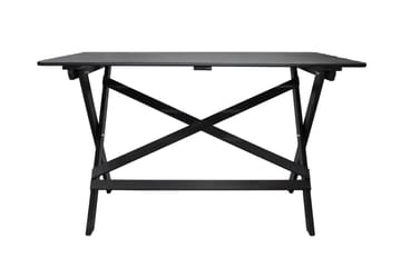 Larios Spisebord 126 cm - Svart - Hagemøbler & utemiljø - Hagebord - Spisebord ute