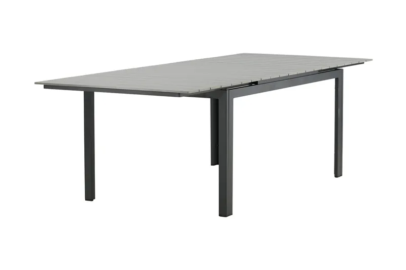 Levels Forlengningsbart Spisebord 160-240 cm Grå/Svart - Venture Home - Hagemøbler & utemiljø - Hagebord - Spisebord ute