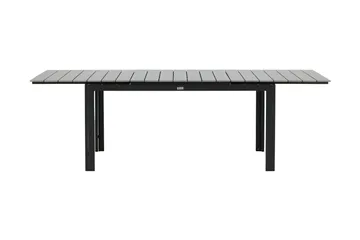 Levels Forlengningsbart Spisebord 160-240 cm Grå/Svart - Venture Home - Hagemøbler & utemiljø - Hagebord - Spisebord ute