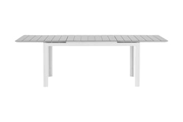 Levels Forlengningsbart Spisebord 160-240 cm - Hvit/Grå - Hagemøbler & utemiljø - Hagebord - Spisebord ute