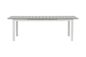 Levels Forlengningsbart Spisebord 224-324 cm - Grå/Hvit - Hagemøbler & utemiljø - Hagebord - Spisebord ute