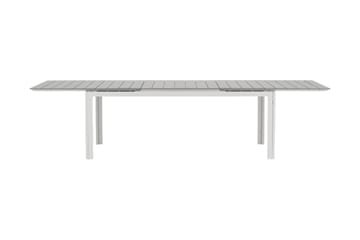 Levels Forlengningsbart Spisebord 224-324 cm - Grå/Hvit - Hagemøbler & utemiljø - Hagebord - Spisebord ute
