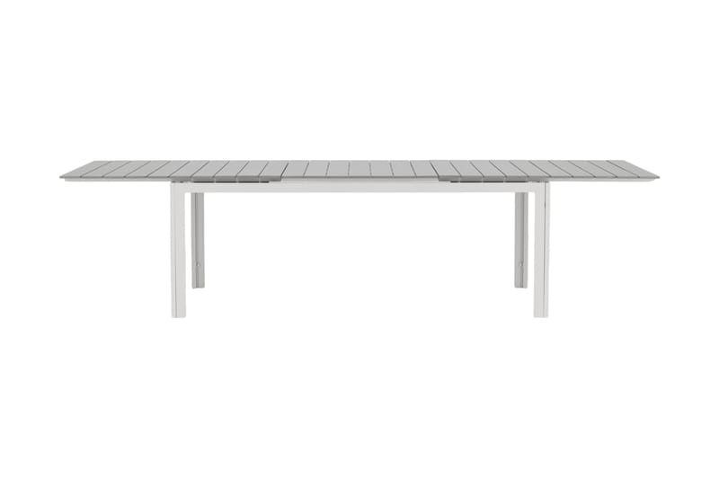 Levels Forlengningsbart Spisebord 224-324 cm - Grå/Hvit - Hagemøbler & utemiljø - Hagebord - Spisebord ute
