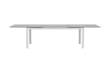 Levels Forlengningsbart Spisebord 224-324 cm - Grå/Hvit - Hagemøbler & utemiljø - Hagebord - Spisebord ute