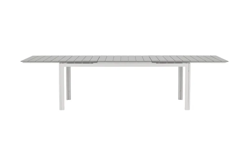 Levels Forlengningsbart Spisebord 224-324 cm - Grå/Hvit - Hagemøbler & utemiljø - Hagebord - Spisebord ute