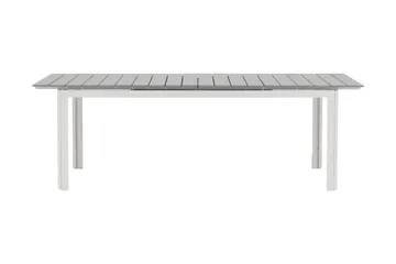 Levels Forlengningsbart Spisebord 224-324 cm - Grå/Hvit - Hagemøbler & utemiljø - Hagebord - Spisebord ute