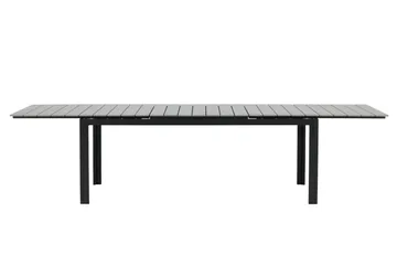 Levels Forlengningsbart Spisebord 224-324 cm - Grå/Svart - Hagemøbler & utemiljø - Hagebord - Spisebord ute