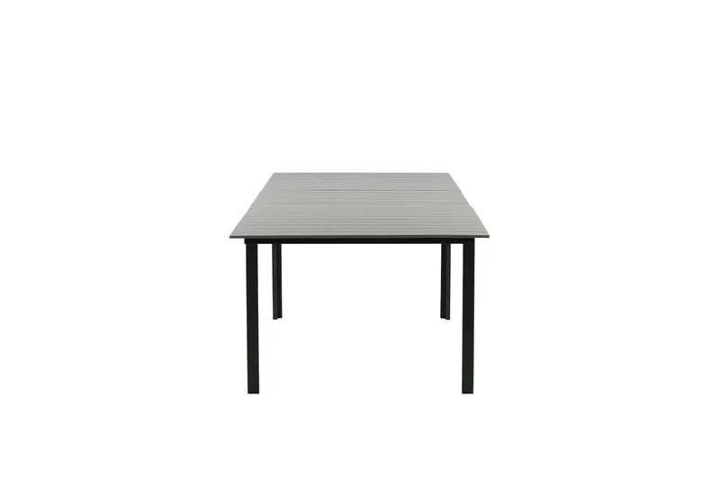 Levels Forlengningsbart Spisebord 224-324 cm - Grå/Svart - Hagemøbler & utemiljø - Hagebord - Spisebord ute