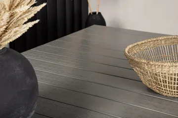 Levels Forlengningsbart Spisebord 224-324 cm - Grå/Svart - Hagemøbler & utemiljø - Hagebord - Spisebord ute