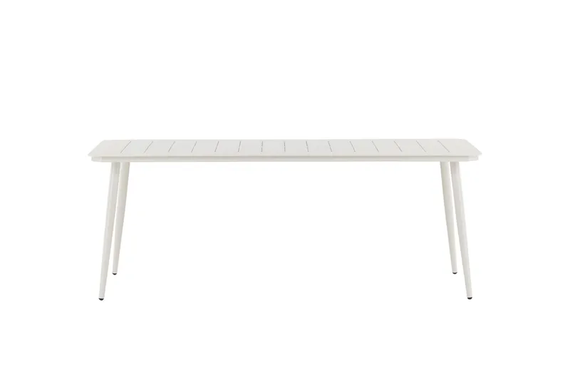Lina Spisebord 200 cm, Hvit