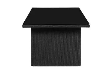 Majestic Spisebord 210x100 cm - Svart - Hagemøbler & utemiljø - Hagebord - Spisebord ute