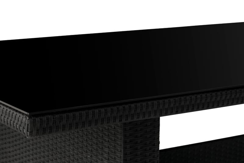 Majestic Spisebord 210x100 cm - Svart - Hagemøbler & utemiljø - Hagebord - Spisebord ute