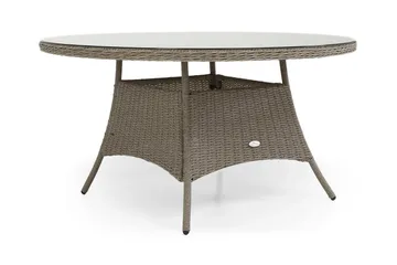 Marcus Spisebord 140 cm Rundt - Grå - Hagemøbler & utemiljø - Hagebord - Spisebord ute