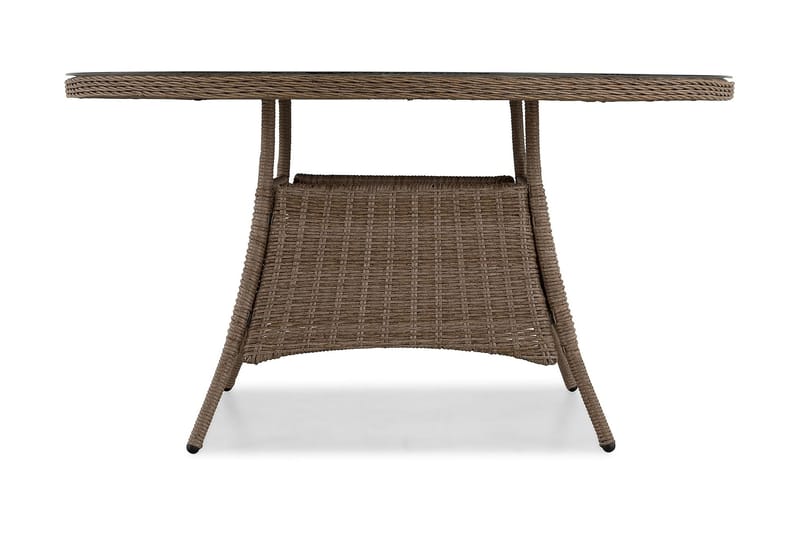 Marcus Spisebord 140 cm Rundt - Natur - Hagemøbler & utemiljø - Hagebord - Spisebord ute