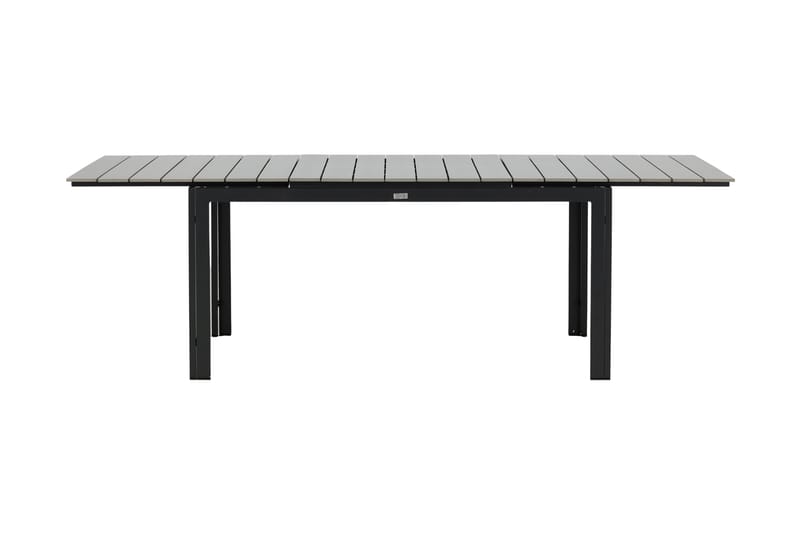 Matbord Levels F�örlängningsbart 160-240 cm Grå/Svart - Venture Home - Spisebord ute