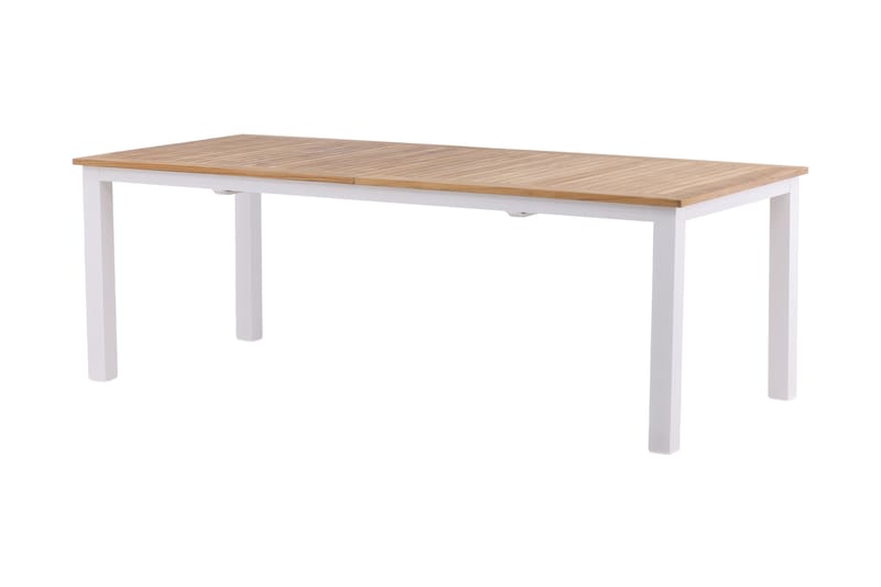 Matbord Panama Förlängningsbart 224-324 cm Teak/Hvit - Venture Home - Spisebord ute