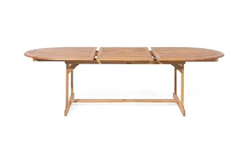 Maui Bord 220 cm - Tre / Natur - Hagemøbler & utemiljø - Hagebord - Spisebord ute