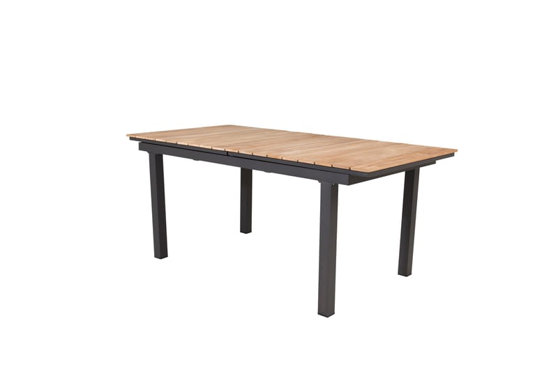 Mexico Forlengningsbart Spisebord 160-240 cm Brun/Svart - Venture Home - Hagemøbler & utemiljø - Hagebord - Spisebord ute