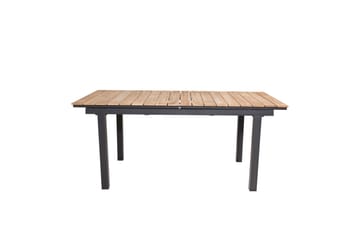 Mexico Forlengningsbart Spisebord 160-240 cm Brun/Svart - Venture Home - Hagemøbler & utemiljø - Hagebord - Spisebord ute