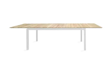 Mexico Forlengningsbart Spisebord 180-240 cm - Brun/Hvit - Hagemøbler & utemiljø - Hagebord - Spisebord ute