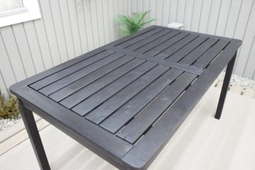 Olivio Spisebord 135x77 cm - Svart - Hagemøbler & utemiljø - Hagebord - Spisebord ute