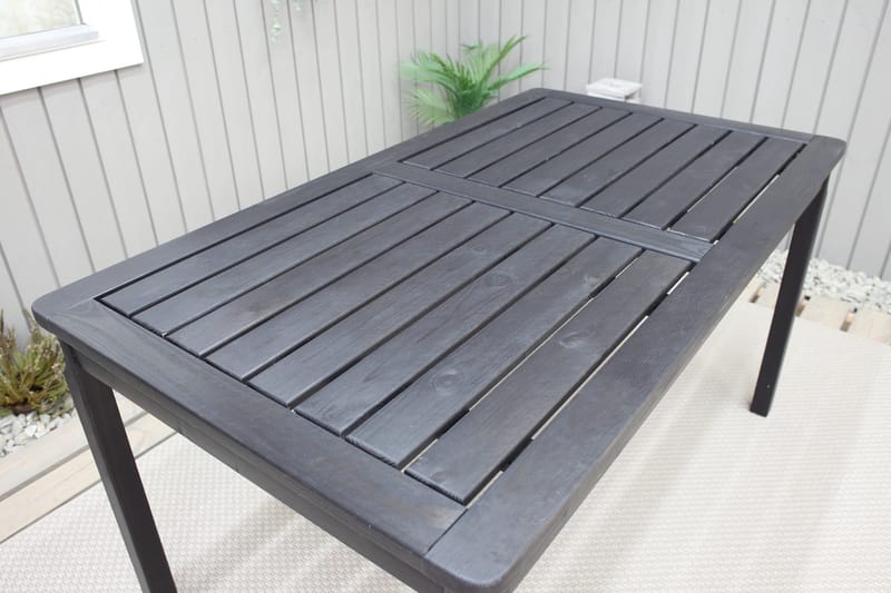 Olivio Spisebord 135x77 cm - Svart - Hagemøbler & utemiljø - Hagebord - Spisebord ute