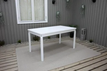 Olivo Fasta Spisebord 135 cm Hvit - Hagemøbler & utemiljø - Hagebord - Spisebord ute