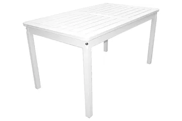Olivo Fasta Spisebord 135 cm Hvit - Hagemøbler & utemiljø - Hagebord - Spisebord ute