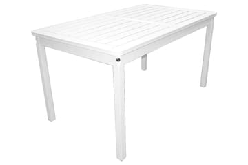 Olivo Fasta Spisebord 135 cm Hvit - Hagemøbler & utemiljø - Hagebord - Spisebord ute