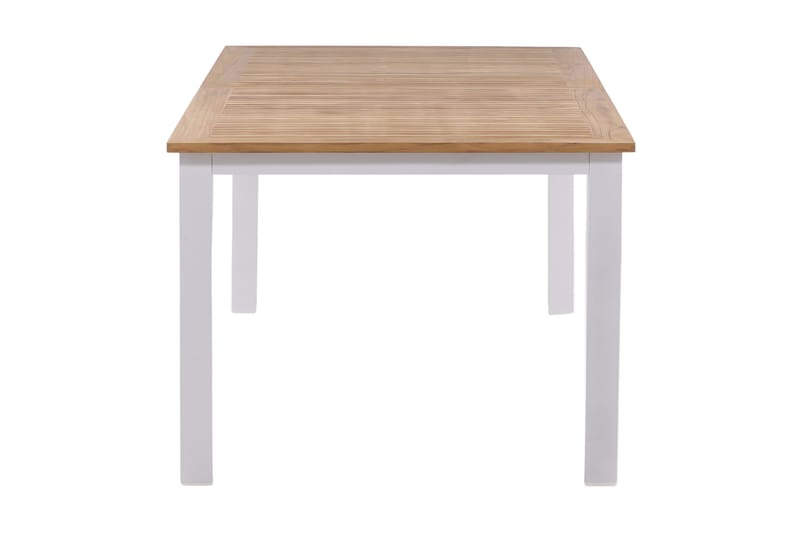 Panama Forlengningsbart Spisebord 224-324 cm Teak/Hvit - Teak/Hvit - Hagemøbler & utemiljø - Hagebord - Spisebord ute