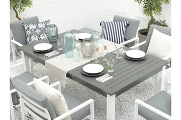 Pancole Hagebord 248 cm - Grå - Hagemøbler & utemiljø - Hagebord - Spisebord ute