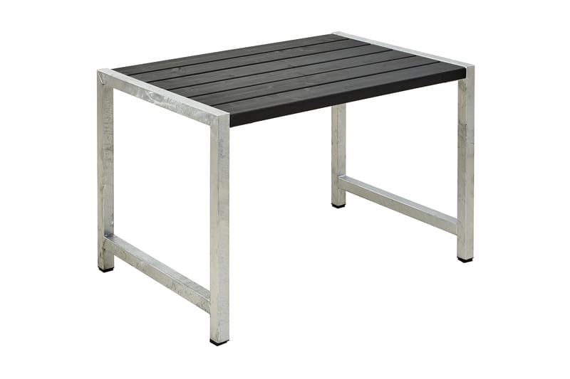 PLUS Cafébord 127 cm - Svart - Spisebord ute