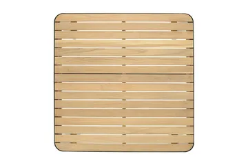 Portals bord 95 cm - Svart/Tre - Hagemøbler & utemiljø - Hagebord - Spisebord ute