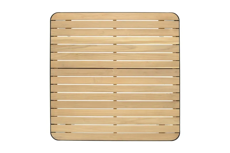 Portals bord 95 cm - Svart/Tre - Hagemøbler & utemiljø - Hagebord - Spisebord ute